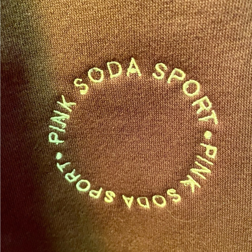 Brown PINK SODA sweat pants